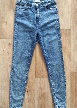 Джинсы женские cropp denim 40 l темно-синие