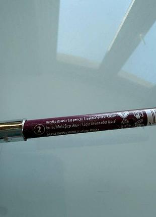 Карандаш для губ wibo lip define pencil №2 3