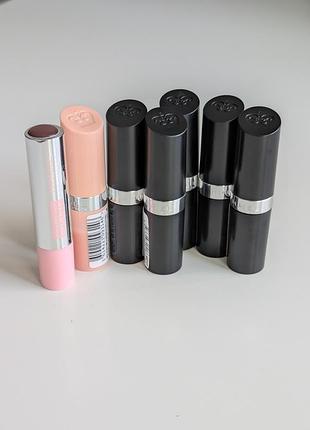 Помады rimmel lasting finish + тонирующий бальзам gabriella salvete miracle lip balm
