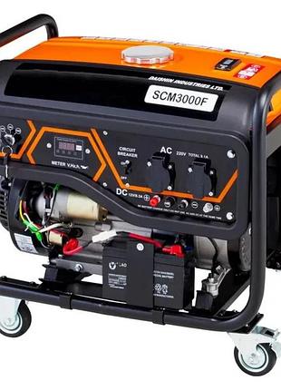 Бензиновый генератор daishin scm3000f (1571401)