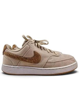 Женские кроссовки nike court vision low canvas cork