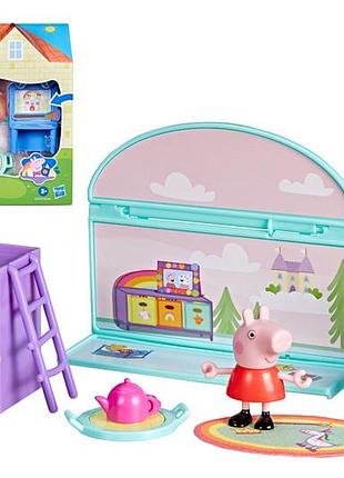 Ігровий набір g2834 peppa figurines, кімнати, кімната пеппи peppa figurines