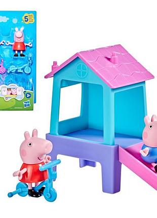 Ігровий набір g1872 "peppa figurines s2, веселощі у парку" peppa figurines