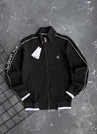 Чоловіча зіпка calvin klein в чорному кольорі