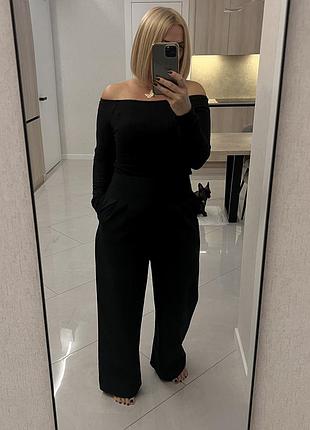 Чудовий лонгслів calvin klein з відкритими плечима
