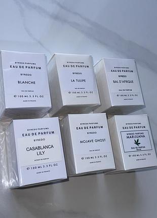 Нішеві парфуми  100 ml шлейфовий аромат духи byredo