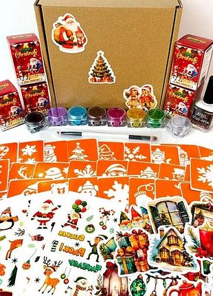 Подарочный набор "рождественское чудо: волшебный подарок" gift-box-christmass-5kids