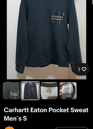 Carhartt sweatshirt оригінал 5