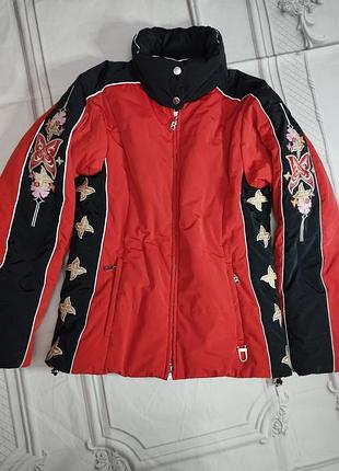 Куртка с вышивкой лыжная bogner