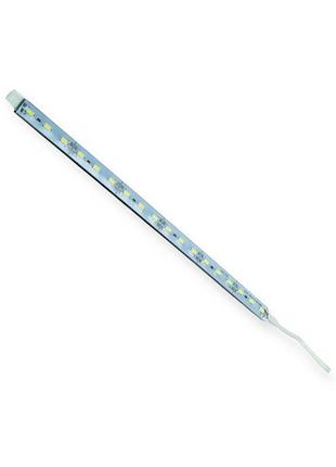 Лента светодиодная метал. 12v 18 smd диод белая 25см megalight