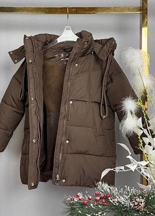 Куртка new design шоколад, зима 2