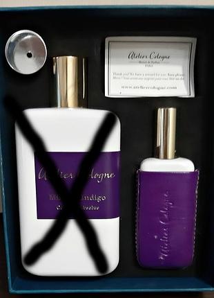 Atelier cologne mimosa indigo edp. 30мл. 2
