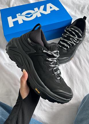 Чоловічі кросівки hoka one one kaha 2 low gore-tex black | 40–45