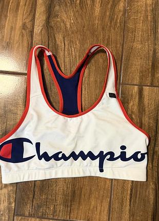 Топ топік ліфчик бюстгальтер бра балконет champion shock absorber для спорту фітнесу йоги бігу залу бодібілдингу