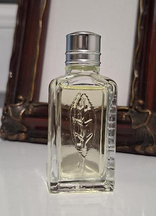 Туалетна вода l'occitane verbena eau de toilette, мініатюра, 10 мл.