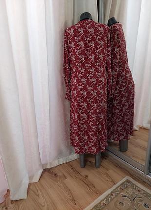 Вискозное платье 👗 рубашка 4