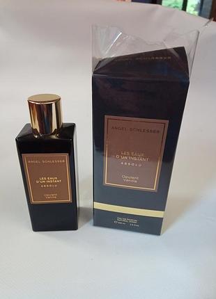Angel schlesser les eaux d'un instant absolu opulent vanilla 100мл.