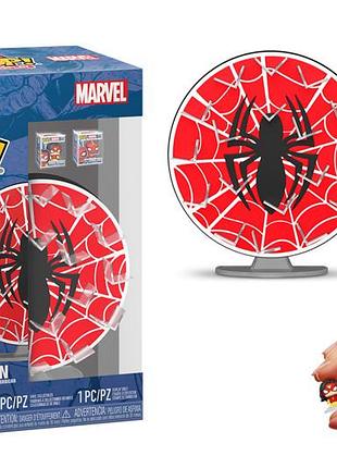 Дисплей для коллекционирования 85512 "marvel, человек-паук, 2 фигурки" funko pop