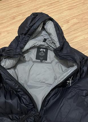 Куртка чоловіча stüssy чорна 2