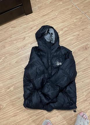 Куртка чоловіча stüssy чорна