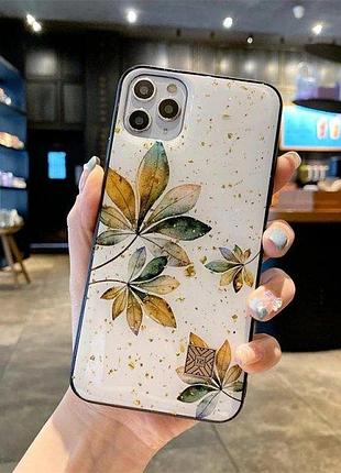 Чехол панель для apple iphone 7 / 8 и se 2020 alitek осенняя листва