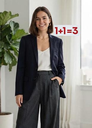 1+1=3 🎁 пиджак жакет блейзер с мужского плеча от montego