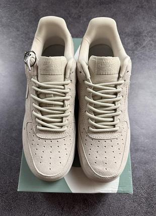 Кросівки чоловічі nike air force 1 low x supreme бежевий