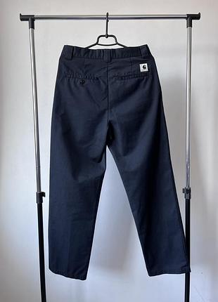 Жіночі чіноси, жіночі штани у темно синьому кольорі w27, carhartt wip women’s master pant