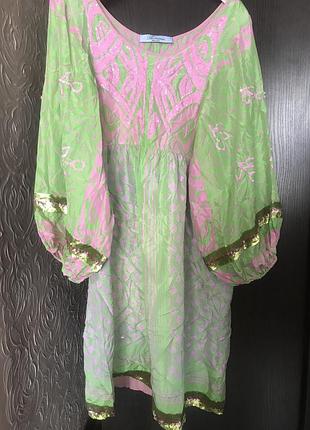 Blumarine сукня 100% шовк