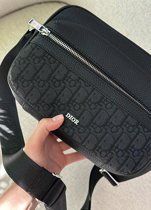 Сумка диор rider 2.0 zipped messenger bag