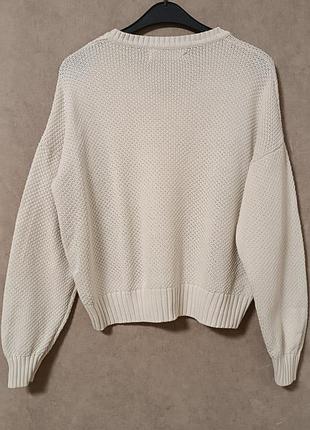 Вязаный котоновый свитер vero moda 7