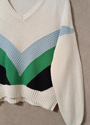 Вязаный котоновый свитер vero moda 4