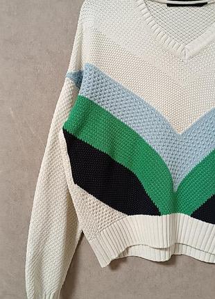 Вязаный котоновый свитер vero moda 3