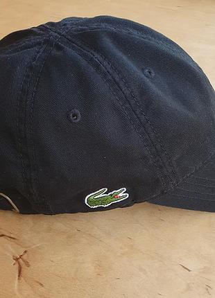 Кепка lacoste чорна