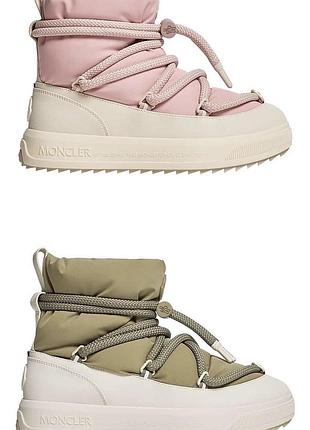 Зимові черевики moncler altive mid snow boots