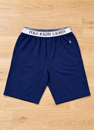 Шорты бермуды polo ralph lauren синие оригинал повседневные  поло ральф лорен брендовые
