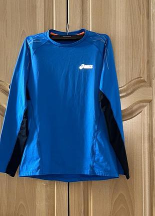 Термокофта спортивна asics m оригінал на флісі