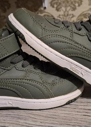 Хайтопи ботинки утеплені puma rebound joy fur, р.26 (устілка 16.5 см)