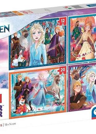 Пазлы (4в1) сестры и их друзья disney тм clementoni