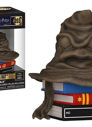 Ігрова фігурка 93383 "гаррі поттер, сортувальний капелюх" звук funko pop