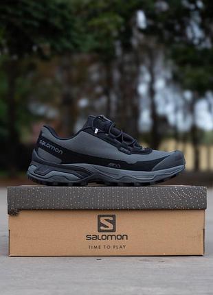 Salomon shelter cs waterproof black gray