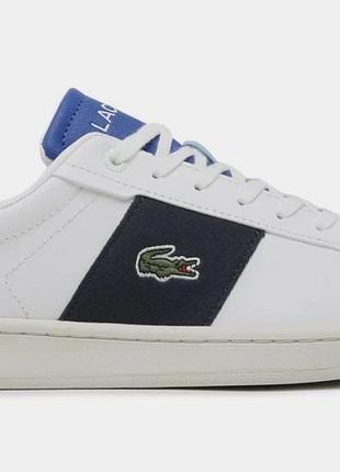 Чоловічі, шкіряні кросівки *lacoste*