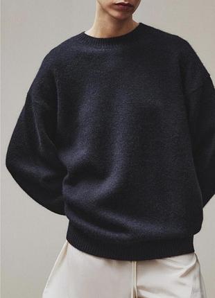 Zara, кашеміровий джемпер оверсайз
