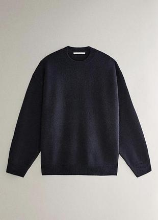 Zara, кашеміровий джемпер оверсайз 2
