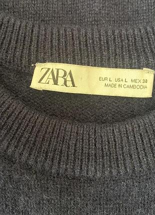 Zara, кашеміровий джемпер оверсайз 5