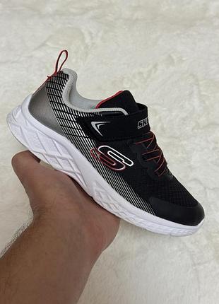 Skechers microspec ii - zovrix 35р 22-23см кросівки дитячі оригінальні