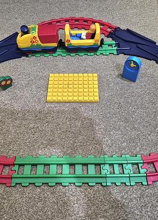 Интерактивная железная дорога fisher-price на батарейках