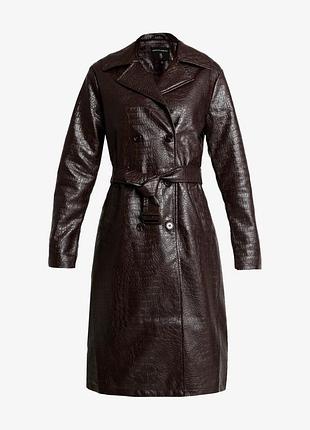 Тренч з принтом крокодила від dorothy perkins