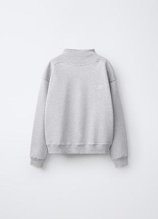 Свитшот из смеси хлопка и вышивкой 0fr. paris x zara