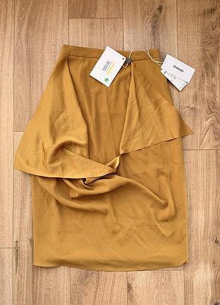 Асиметрична спідниця hussein chalayan draped skirt (made in japan)